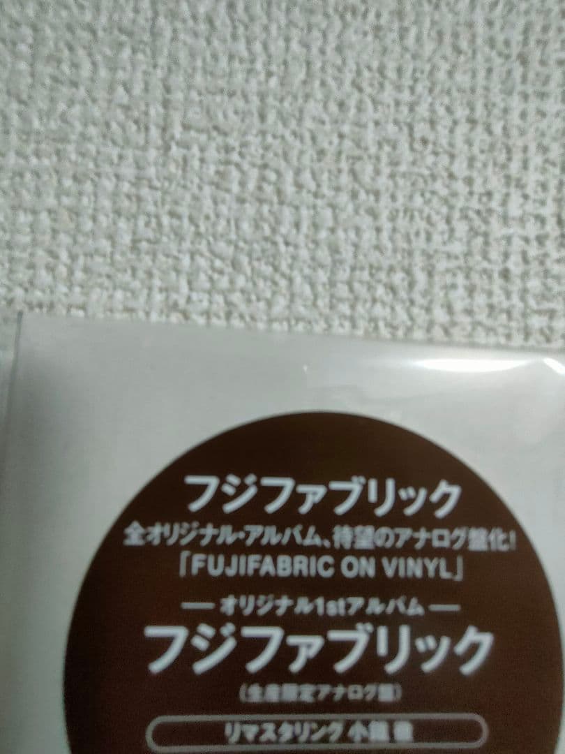 激レア!フジファブリック FUJIFABRIC 1st 志村正彦 レコード LP