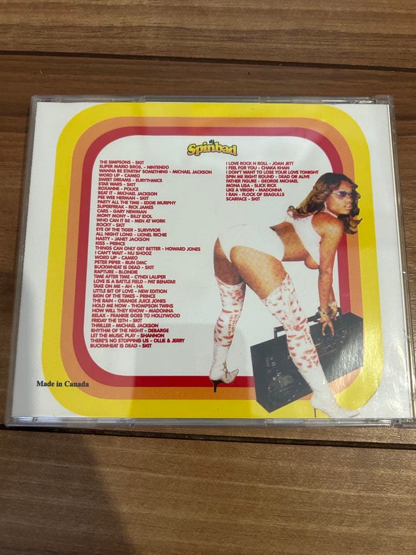 洋楽 DJ spinbad/ 80'S FRESH MIX