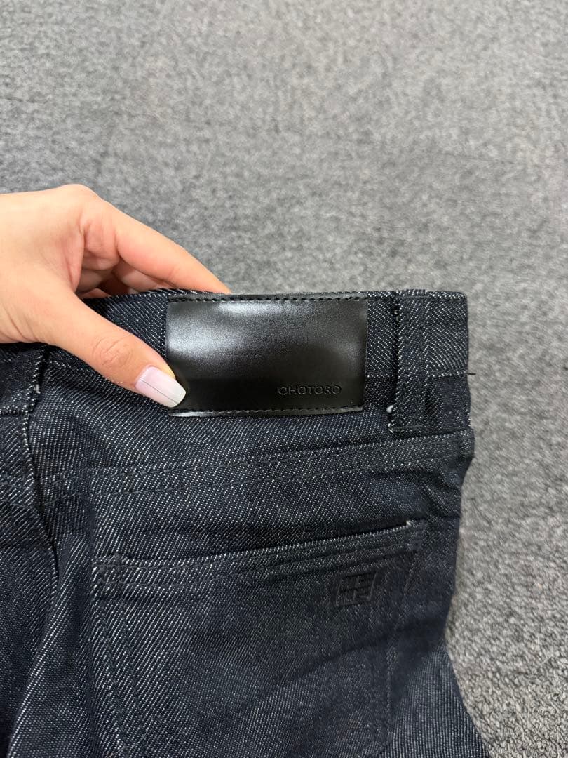 パンツ OHOTORO Loom Indigo Jeans/ s.long