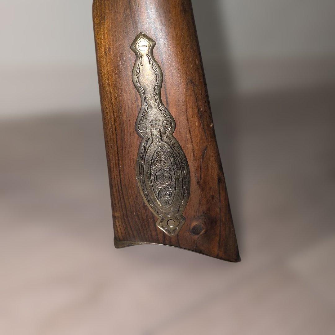 古式ケンタッキーライフル フリントロック式　アンティーク　レプリカ　装飾