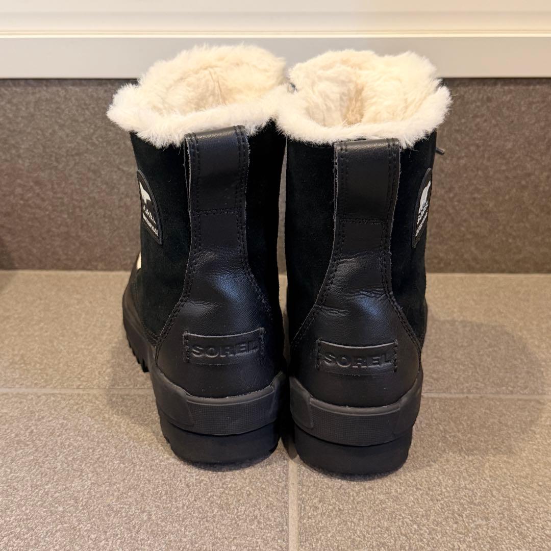 【極美品】SOREL ソレル TIVOLI IV WP ティボリ黒　24.5