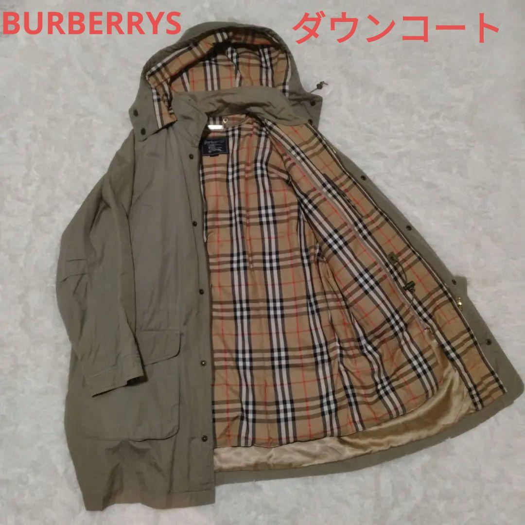 BURBERRYS バーバーリー モッズコート ダウン ベージュ M